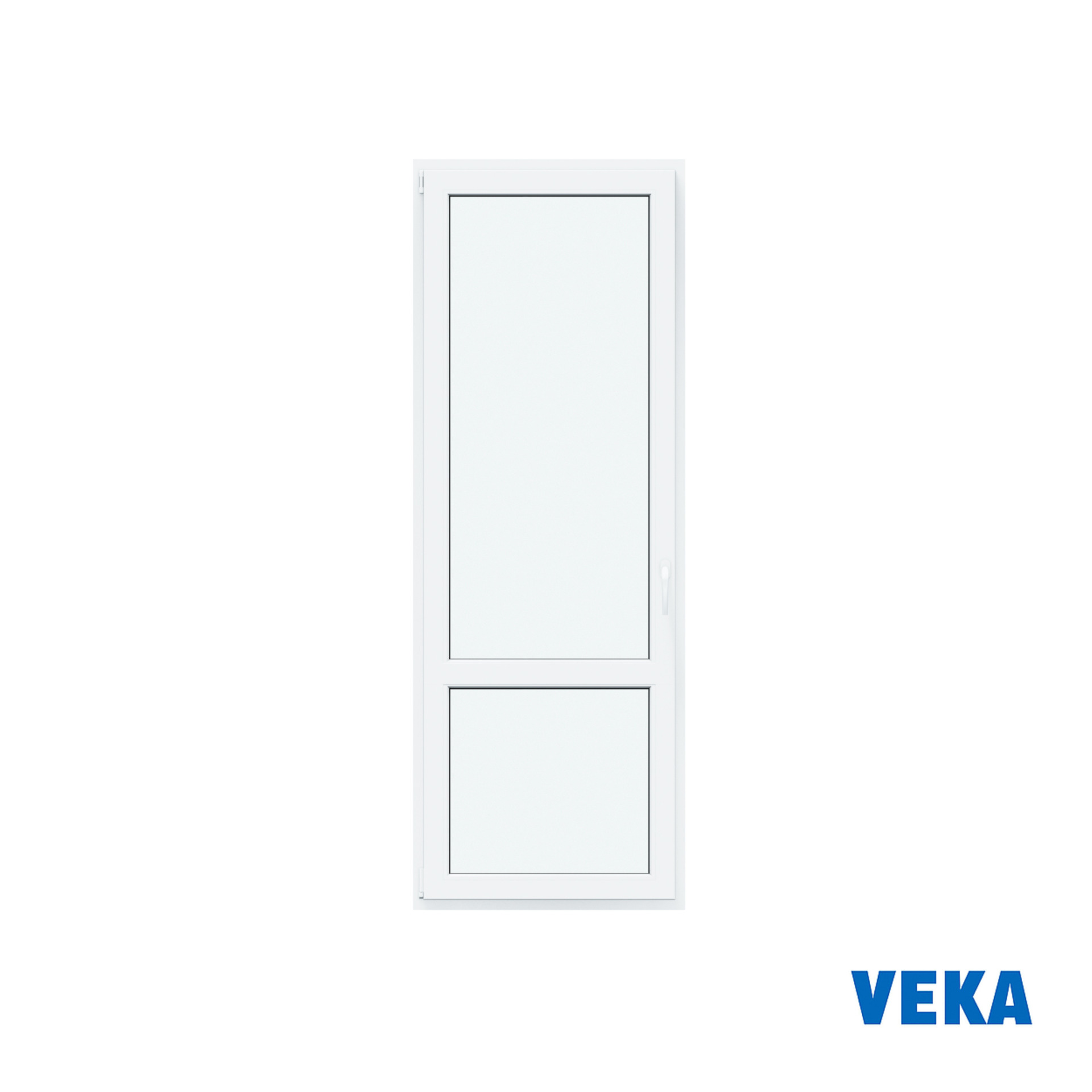 Пластиковая дверь ПВХ VEKA 2100x800мм (ВхШ) левая Однокамерная