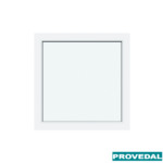 Алюминиевое глухое окно PROVEDAL 500x600мм (ВхШ)