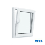 Пластиковое окно ПВХ VEKA одностворчатое 700x700мм (ВхШ) Двухкамерное