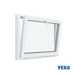 Пластиковое окно ПВХ VEKA одностворчатое 500x700мм (ВхШ) Двухкамерное